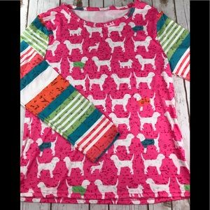 Adorable Women’s Doggy Tee Brand New Size L